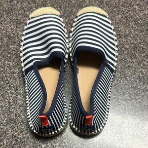 Seastar Navy Striped Espadrilles - NWOT